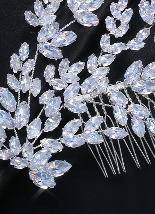 Bridal Zircon Hair Comb